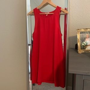 Leith Red Shift Dress from #Nordstrom